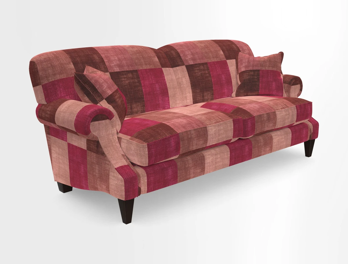 Tangmere 3 Seater Sofa in Floral Linen L'Oiseaux Tapestry 