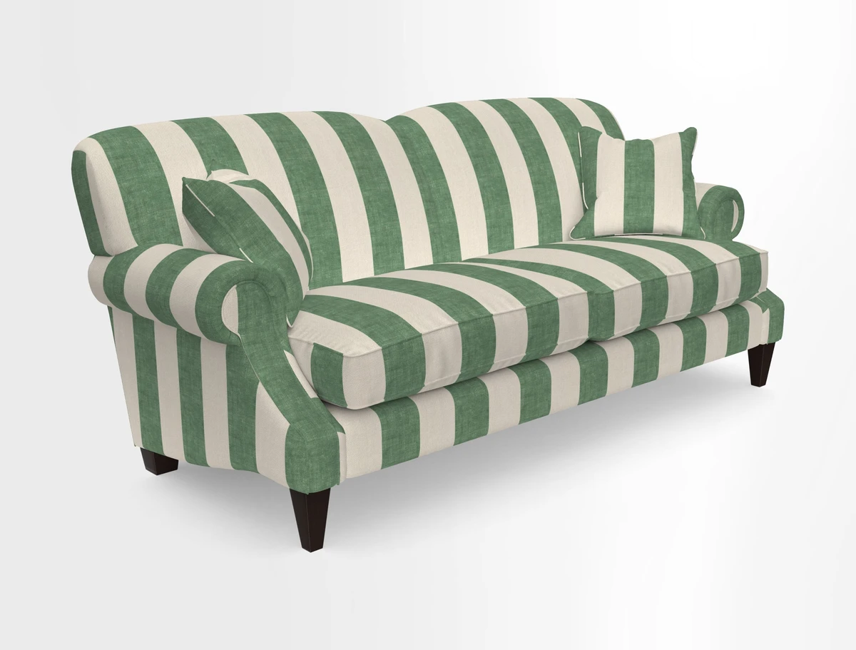 Tangmere 3 Seater Sofa in Floral Linen L'Oiseaux Tapestry 