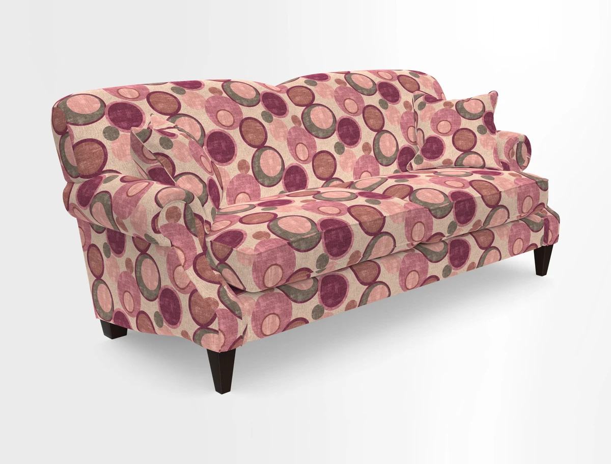 Tangmere 3 Seater Sofa in Floral Linen L'Oiseaux Tapestry 