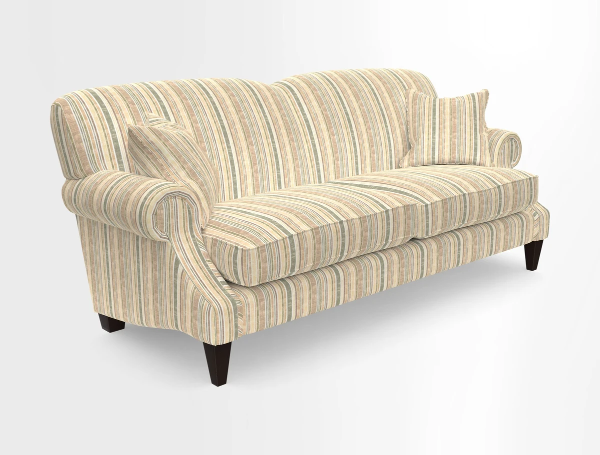 Tangmere 3 Seater Sofa in Floral Linen L'Oiseaux Tapestry 