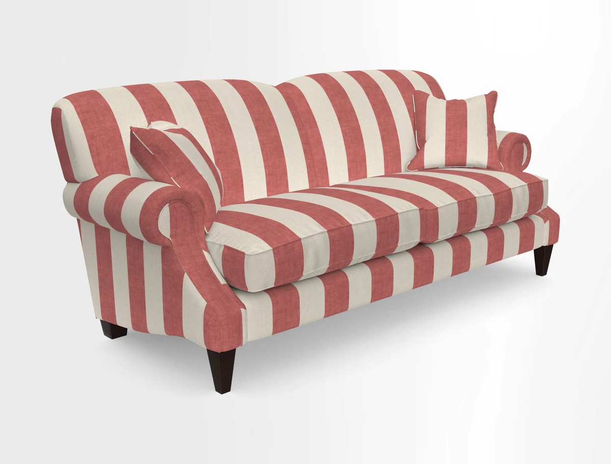Tangmere 3 Seater Sofa in Floral Linen L'Oiseaux Tapestry 