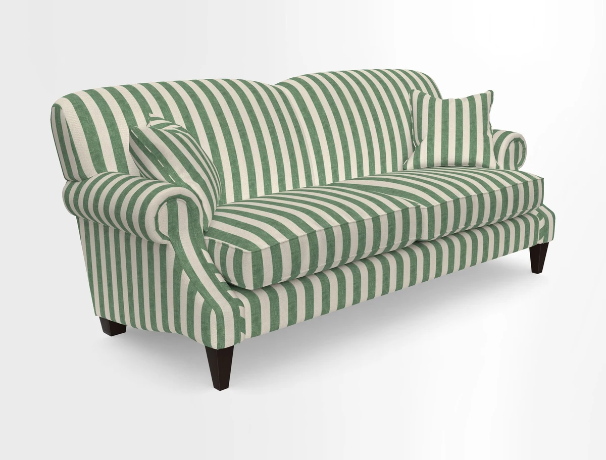 Tangmere 3 Seater Sofa in Floral Linen L'Oiseaux Tapestry 