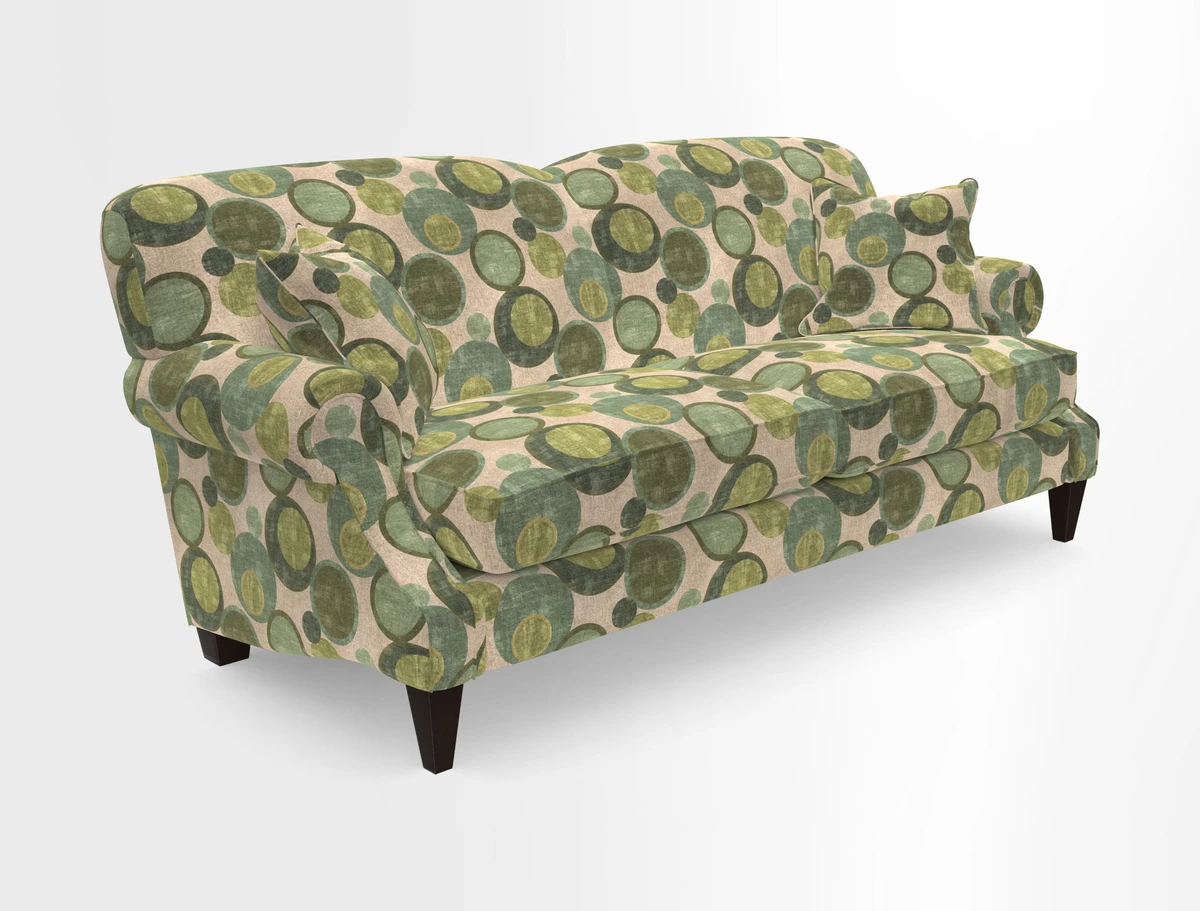 Tangmere 3 Seater Sofa in Floral Linen L'Oiseaux Tapestry 