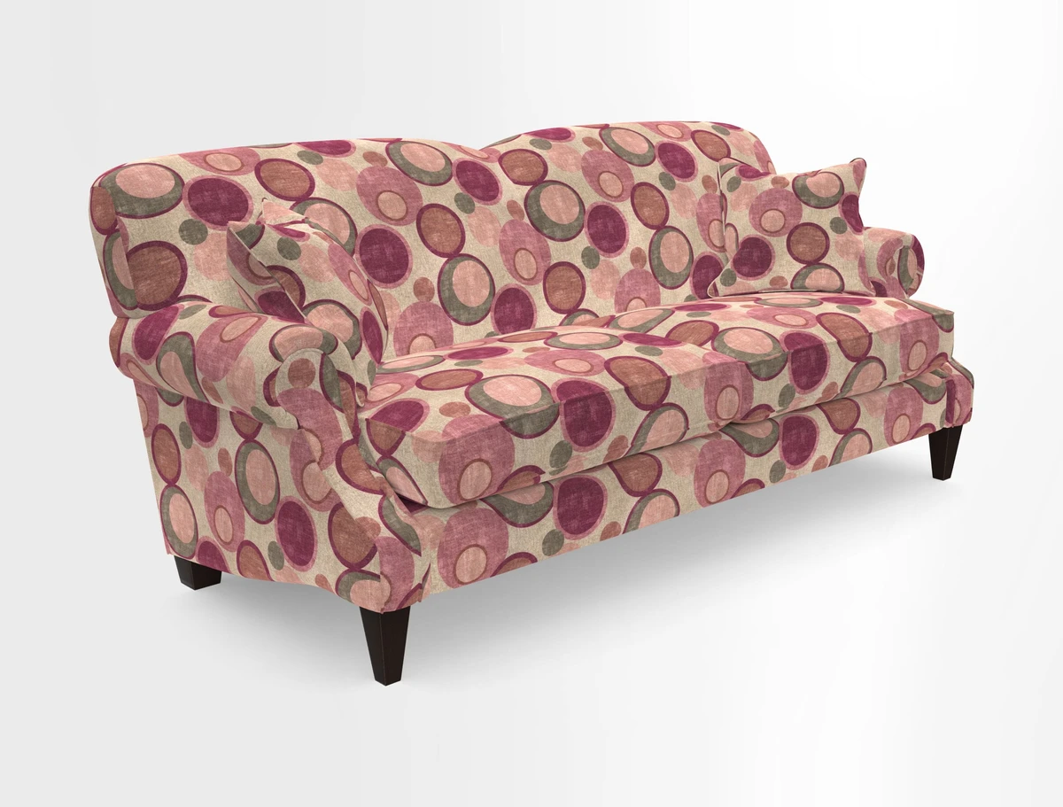 Tangmere 3 Seater Sofa in Floral Linen L'Oiseaux Tapestry 