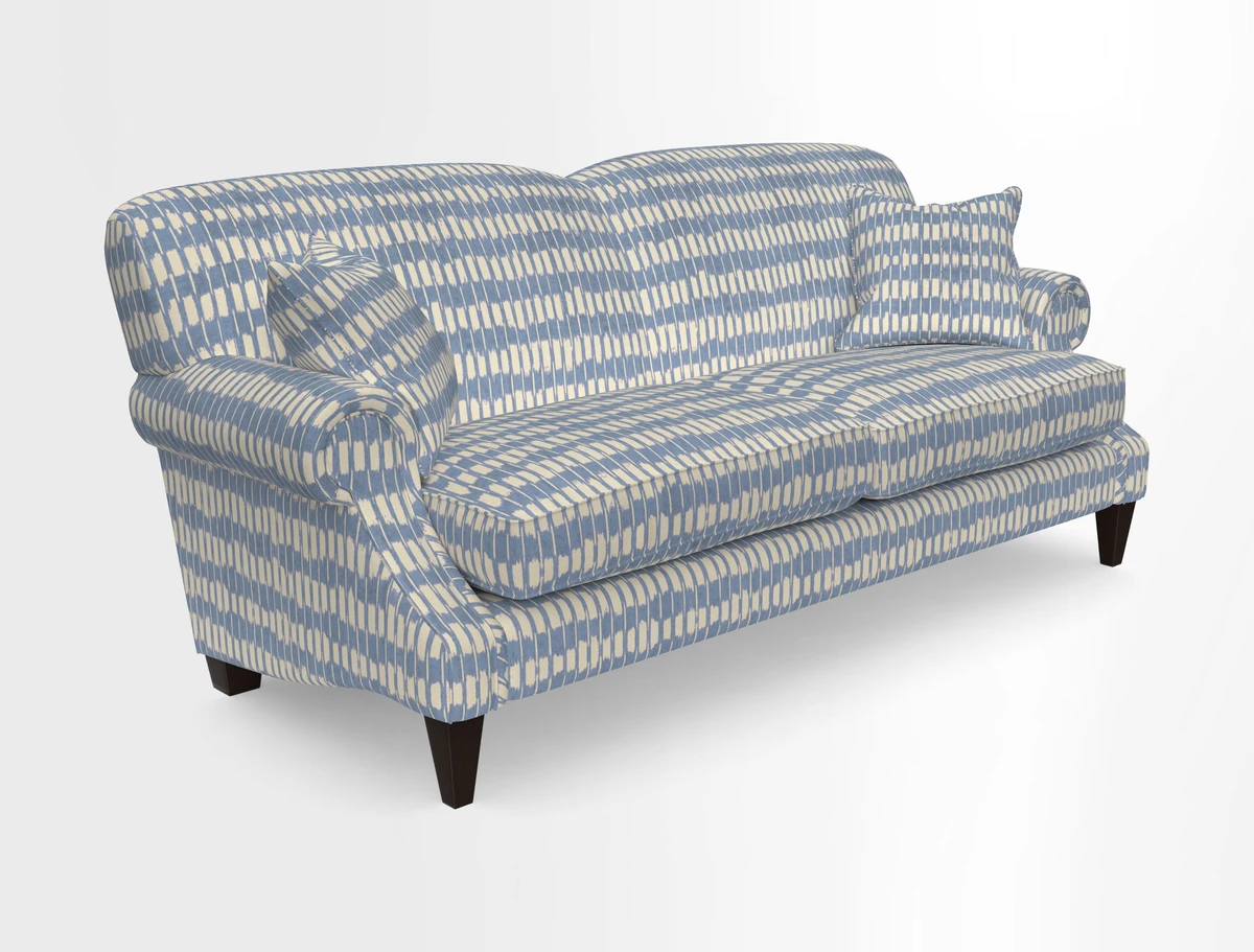 Tangmere 3 Seater Sofa in Floral Linen L'Oiseaux Tapestry 