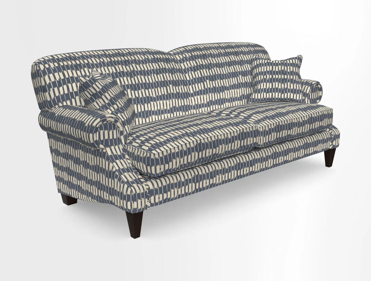 Tangmere 3 Seater Sofa in Floral Linen L'Oiseaux Tapestry 
