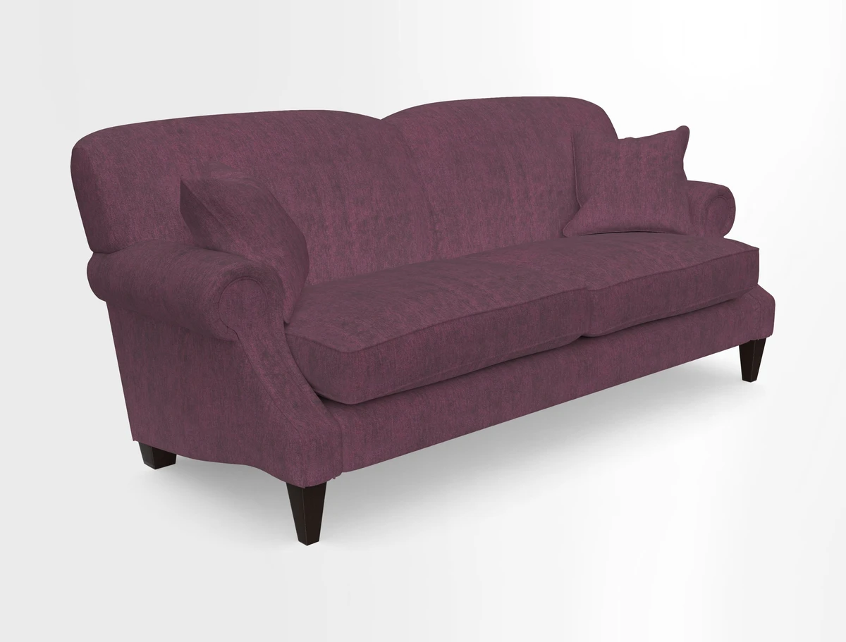 Tangmere 3 Seater Sofa in Floral Linen L'Oiseaux Tapestry 
