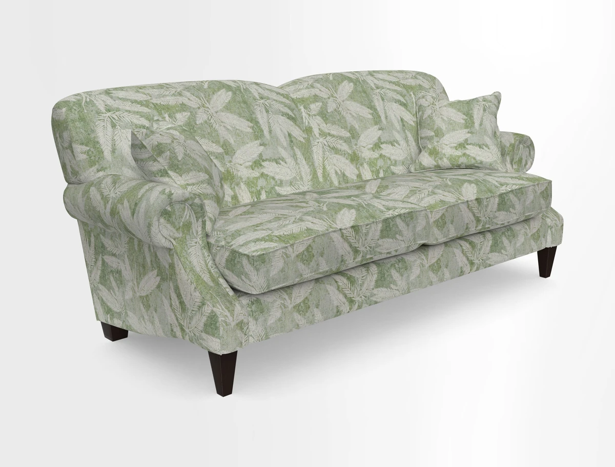 Tangmere 3 Seater Sofa in Floral Linen L'Oiseaux Tapestry 