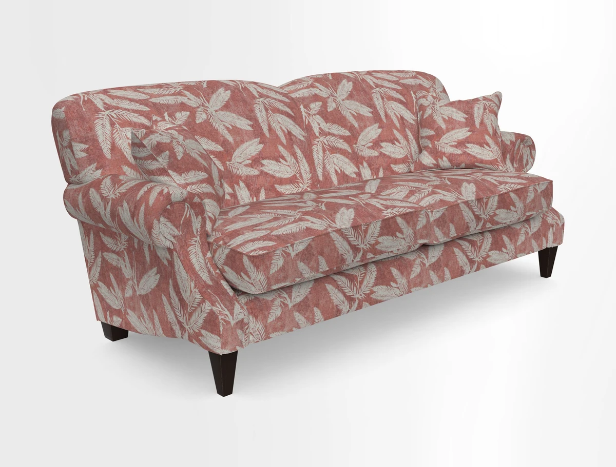 Tangmere 3 Seater Sofa in Floral Linen L'Oiseaux Tapestry 