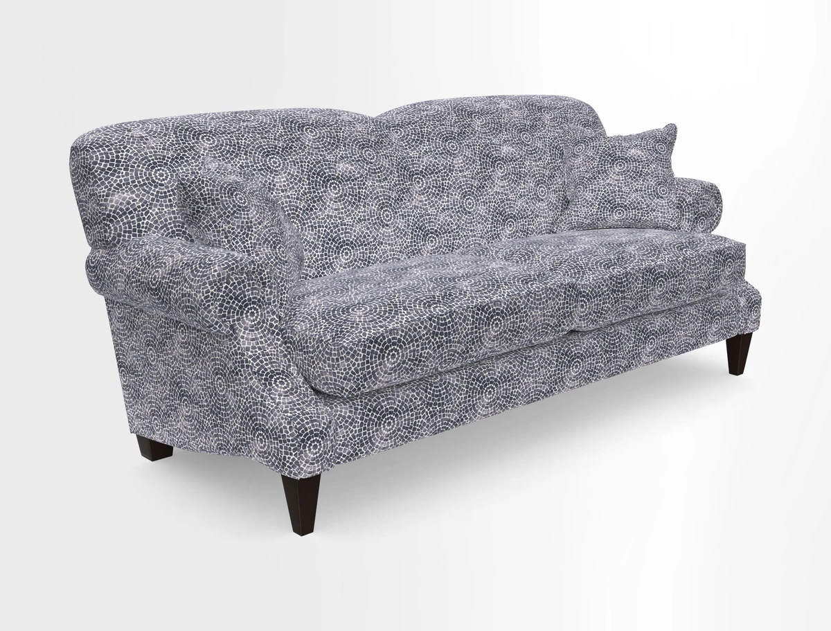 Tangmere 3 Seater Sofa in Floral Linen L'Oiseaux Tapestry 