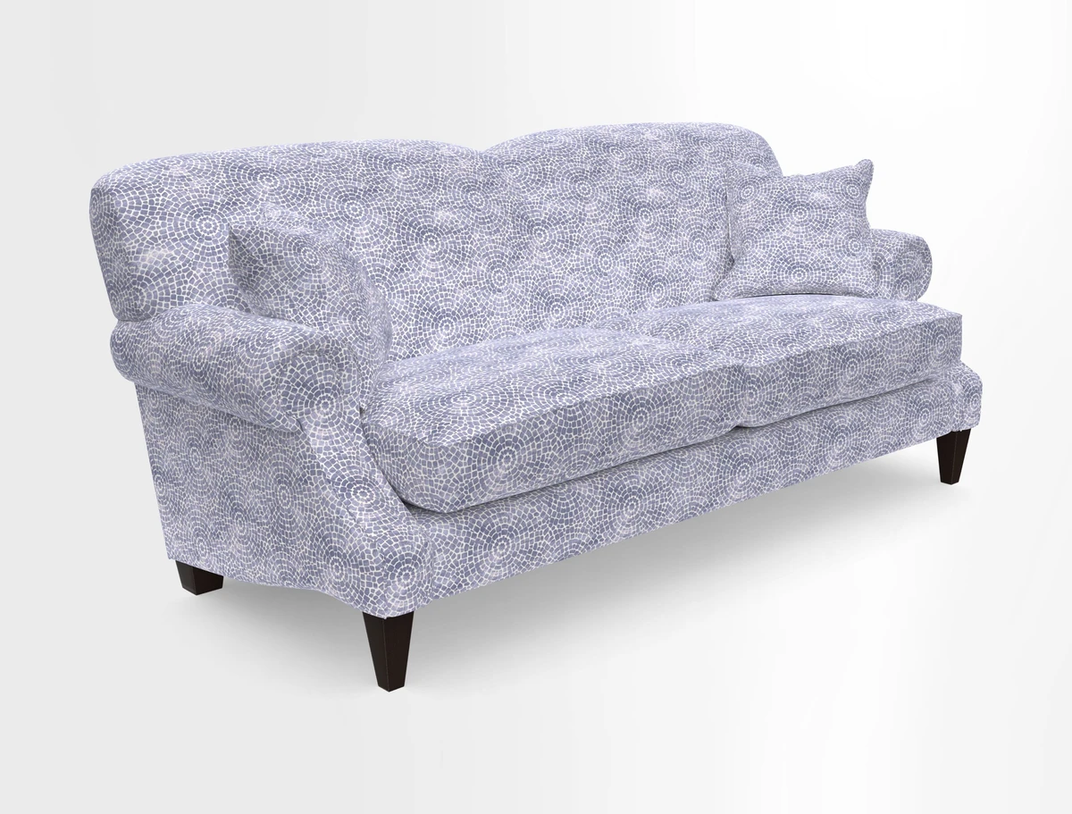 Tangmere 3 Seater Sofa in Floral Linen L'Oiseaux Tapestry 