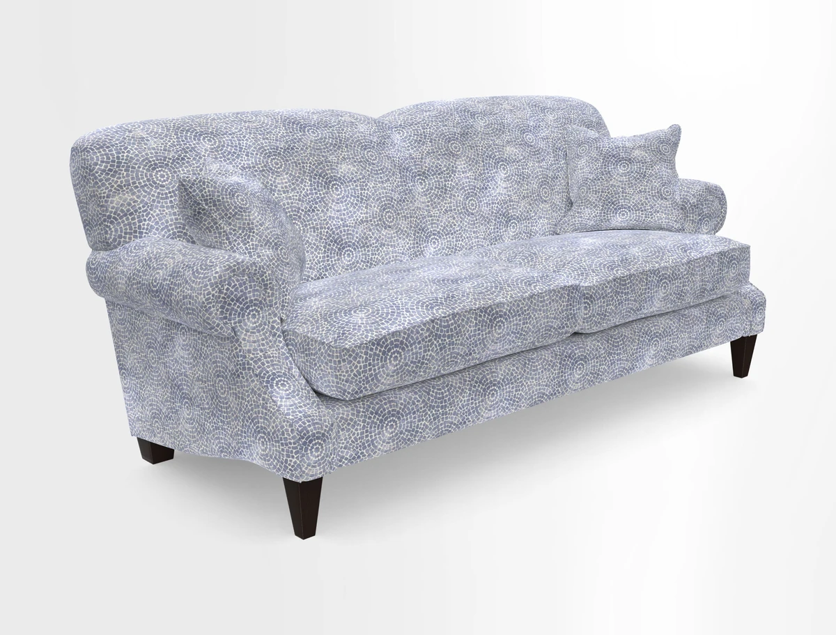 Tangmere 3 Seater Sofa in Floral Linen L'Oiseaux Tapestry 