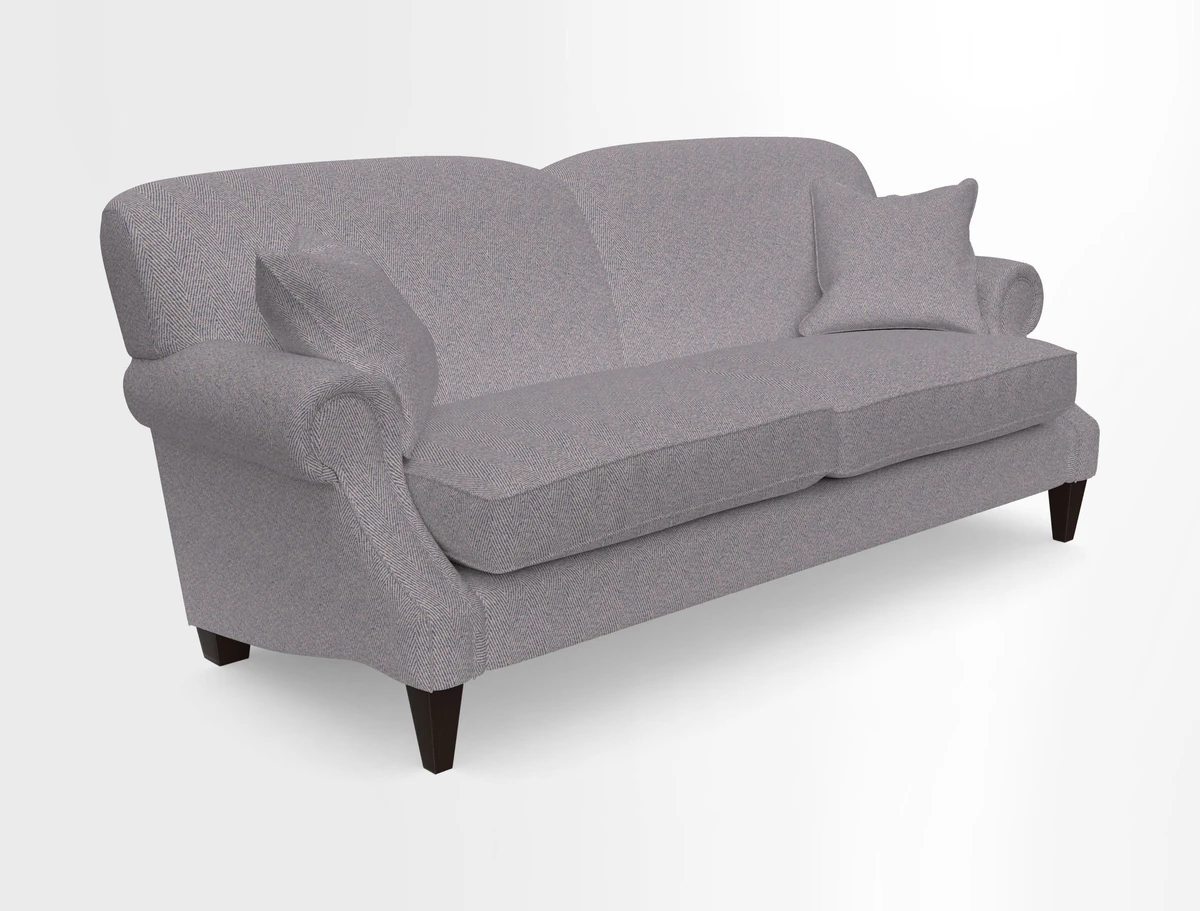 Tangmere 3 Seater Sofa in Floral Linen L'Oiseaux Tapestry 