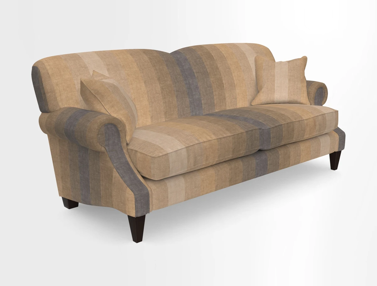 Tangmere 3 Seater Sofa in Floral Linen L'Oiseaux Tapestry 