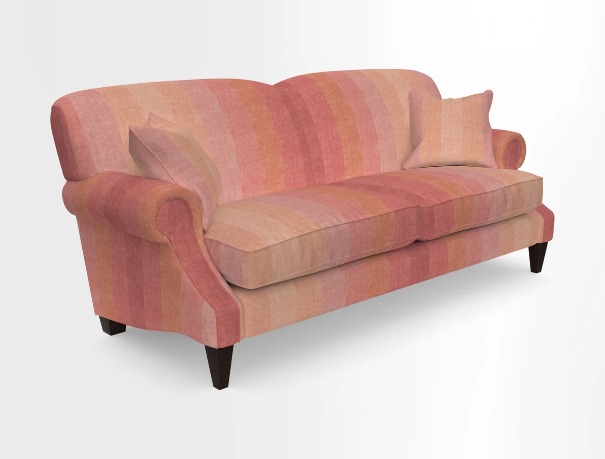 Tangmere 3 Seater Sofa in Floral Linen L'Oiseaux Tapestry 