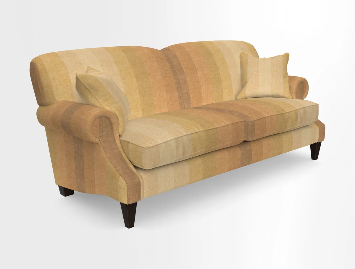 Tangmere 3 Seater Sofa in Floral Linen L'Oiseaux Tapestry 