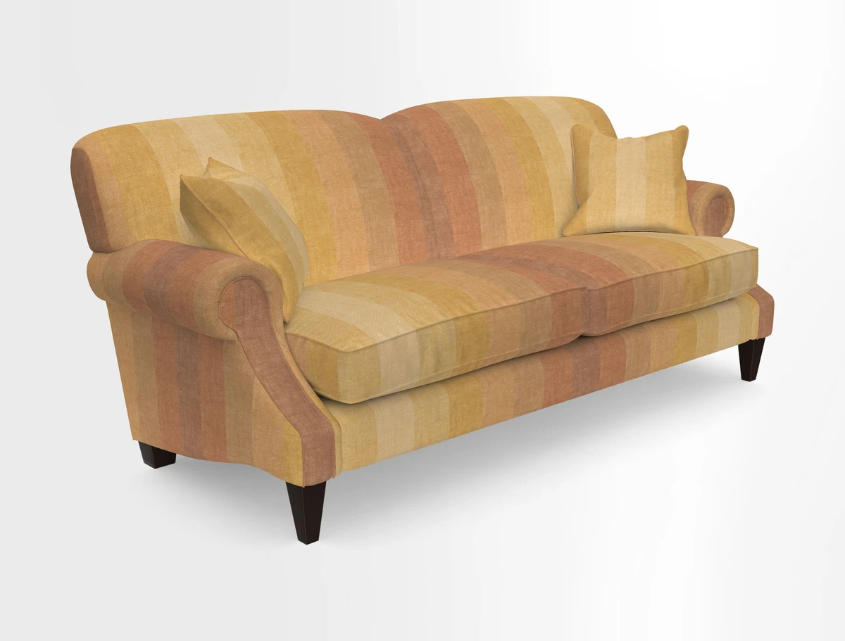 Tangmere 3 Seater Sofa in Floral Linen L'Oiseaux Tapestry 