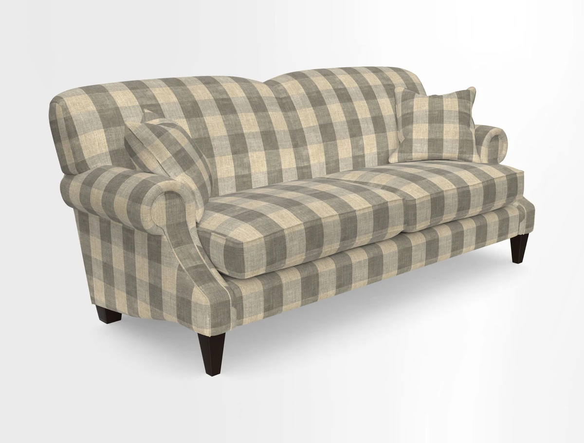 Tangmere 3 Seater Sofa in Floral Linen L'Oiseaux Tapestry 