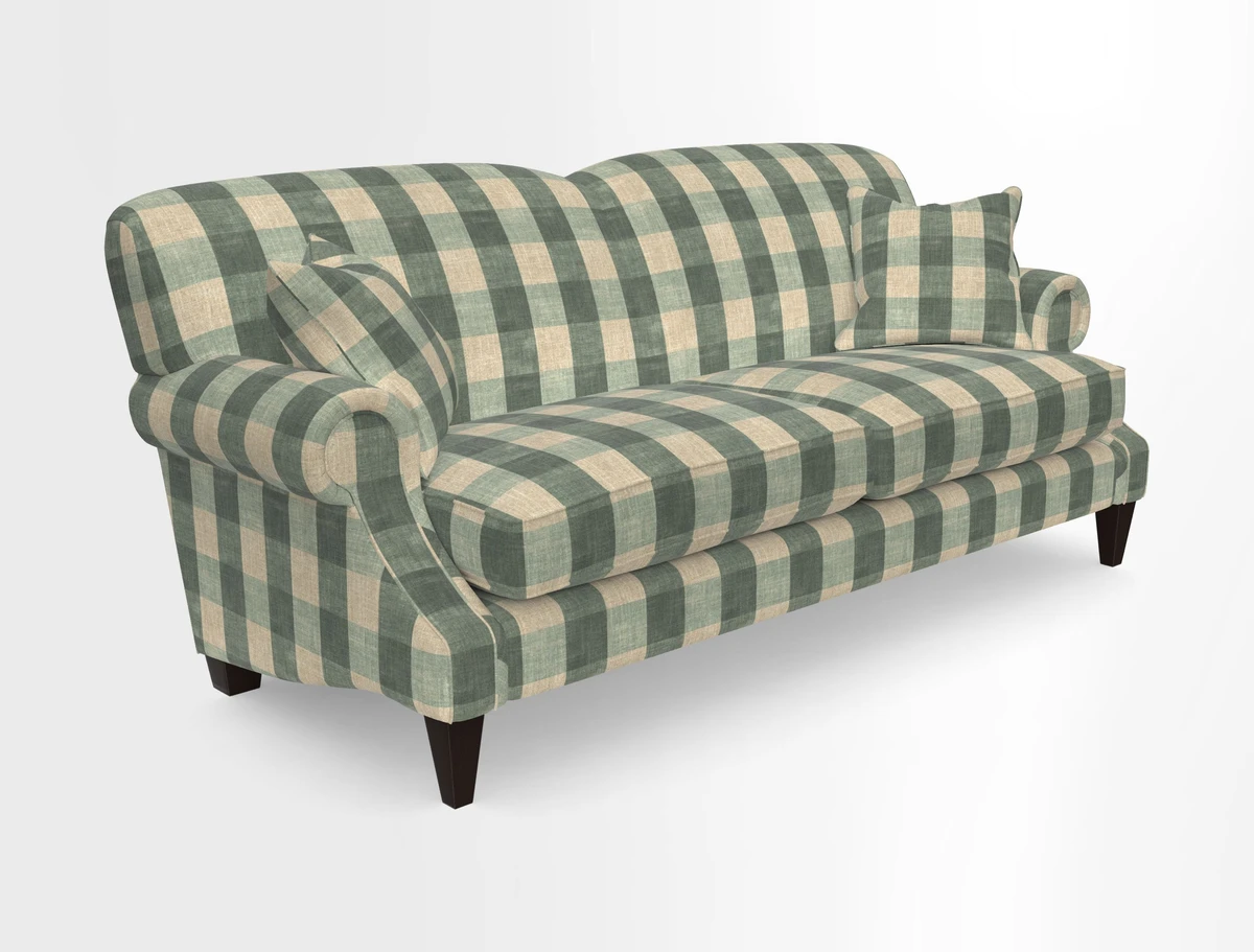 Tangmere 3 Seater Sofa in Floral Linen L'Oiseaux Tapestry 