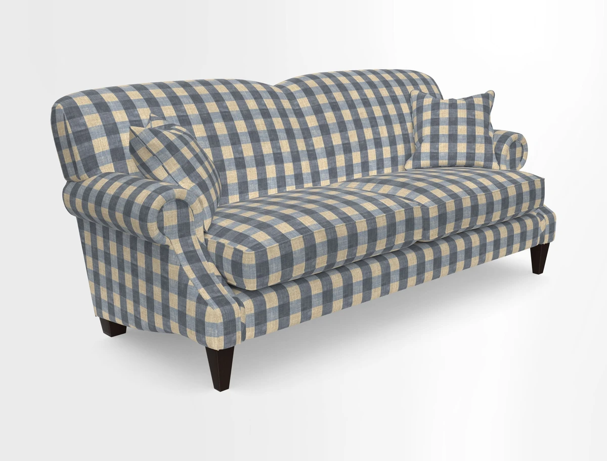 Tangmere 3 Seater Sofa in Floral Linen L'Oiseaux Tapestry 