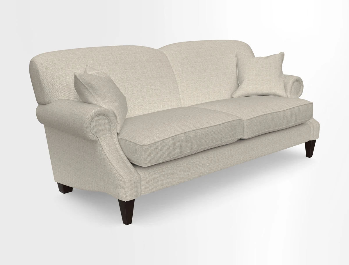 Tangmere 3 Seater Sofa in Floral Linen L'Oiseaux Tapestry 