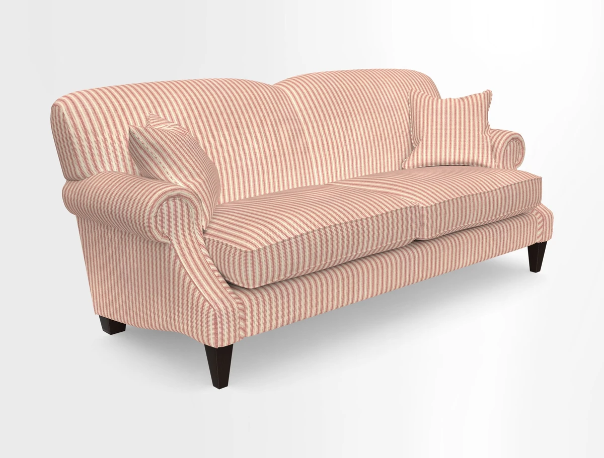 Tangmere 3 Seater Sofa in Floral Linen L'Oiseaux Tapestry 