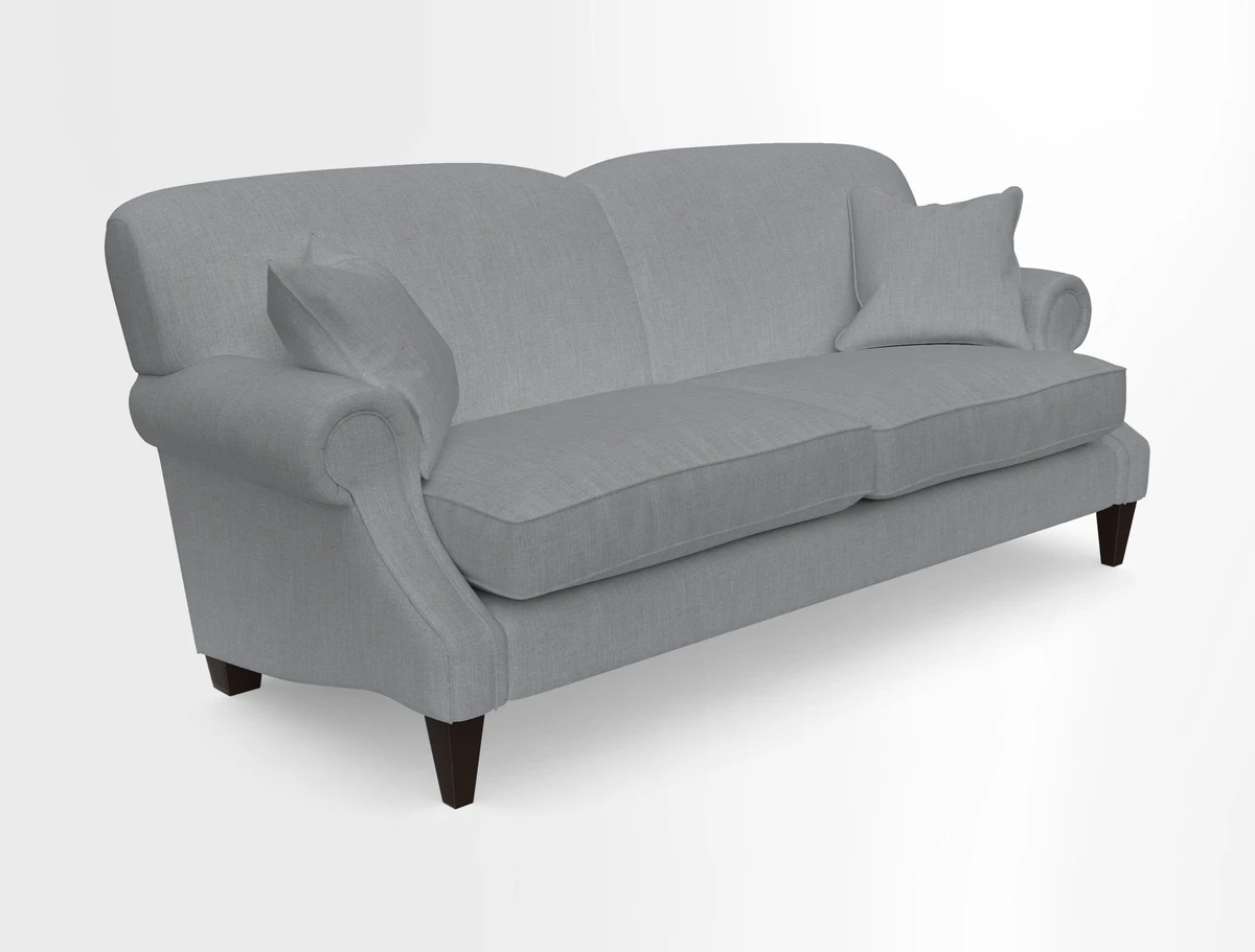 Tangmere 3 Seater Sofa in Floral Linen L'Oiseaux Tapestry 