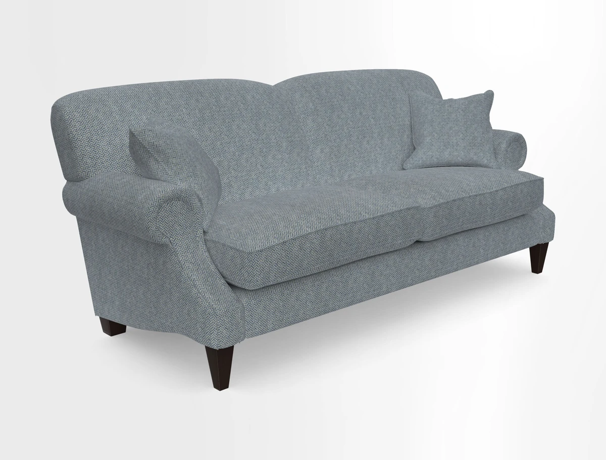 Tangmere 3 Seater Sofa in Floral Linen L'Oiseaux Tapestry 
