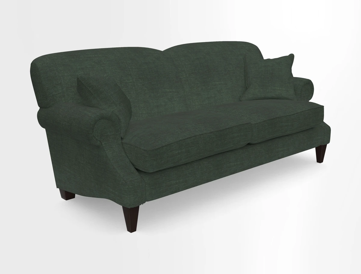 Tangmere 3 Seater Sofa in Floral Linen L'Oiseaux Tapestry 