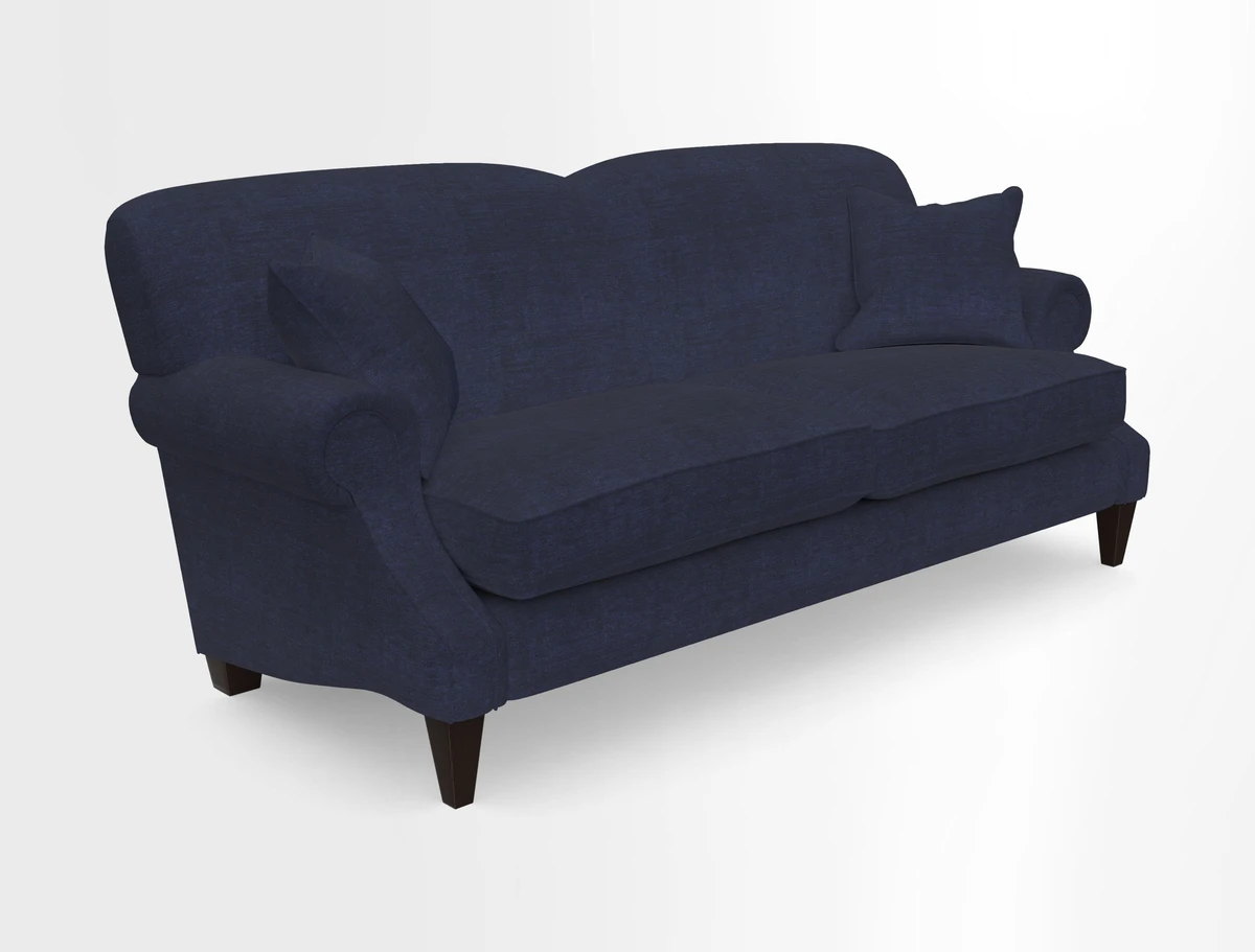 Tangmere 3 Seater Sofa in Floral Linen L'Oiseaux Tapestry 