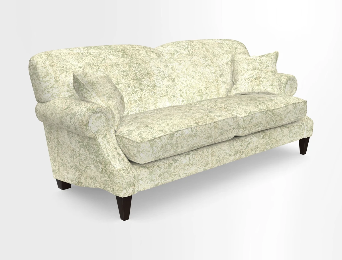 Tangmere 3 Seater Sofa in Floral Linen L'Oiseaux Tapestry 