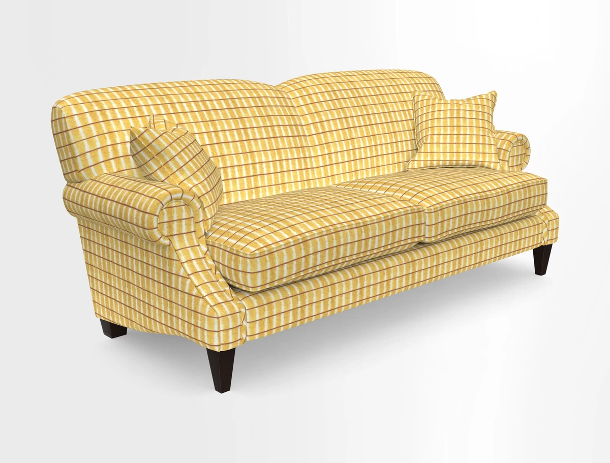 Tangmere 3 Seater Sofa in Floral Linen L'Oiseaux Tapestry 