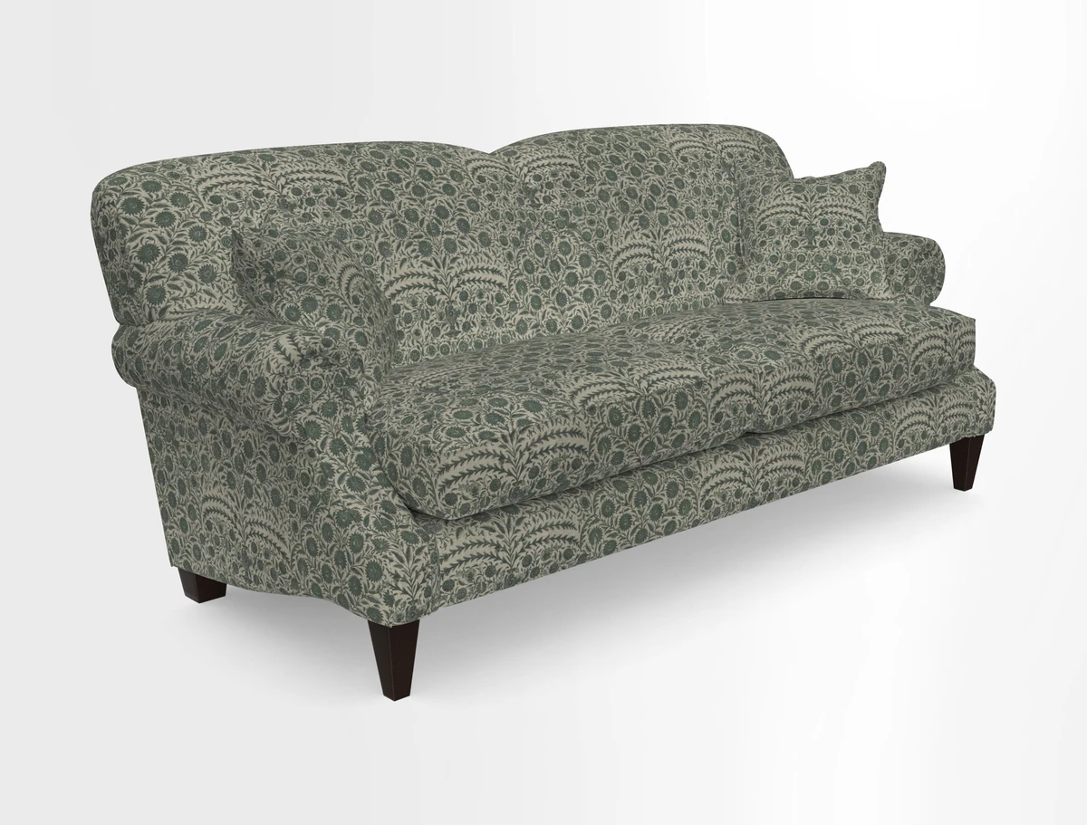 Tangmere 3 Seater Sofa in Floral Linen L'Oiseaux Tapestry 