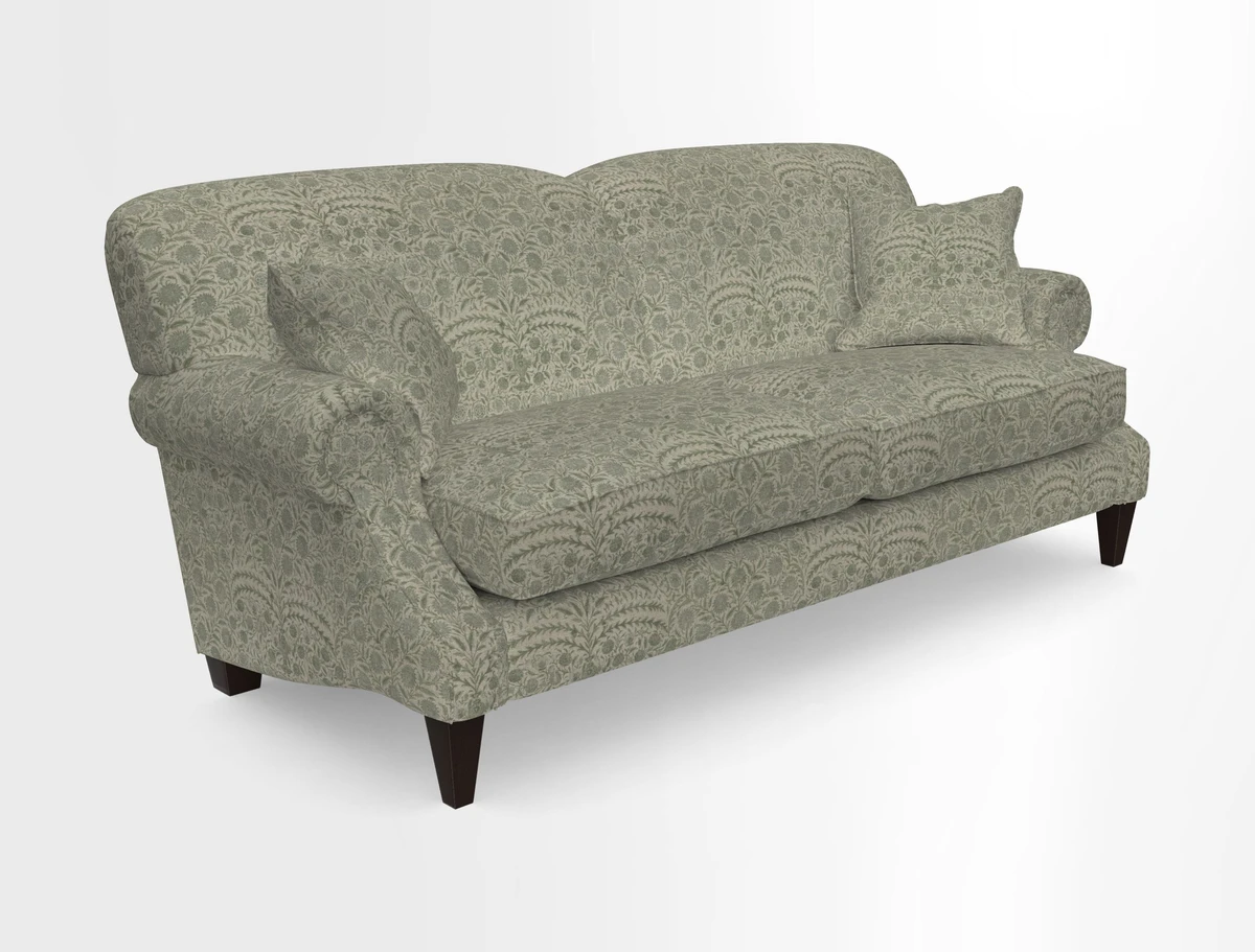 Tangmere 3 Seater Sofa in Floral Linen L'Oiseaux Tapestry 