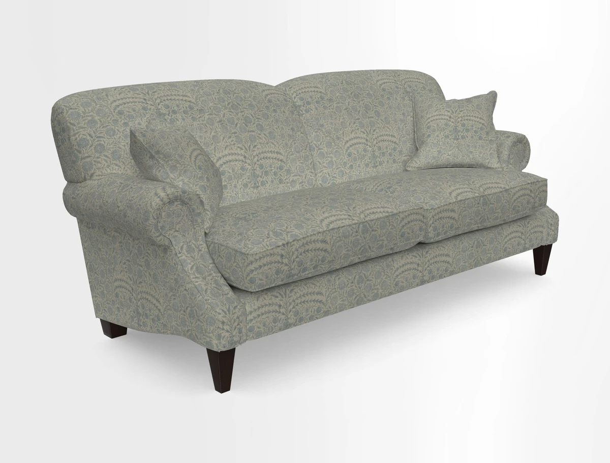 Tangmere 3 Seater Sofa in Floral Linen L'Oiseaux Tapestry 