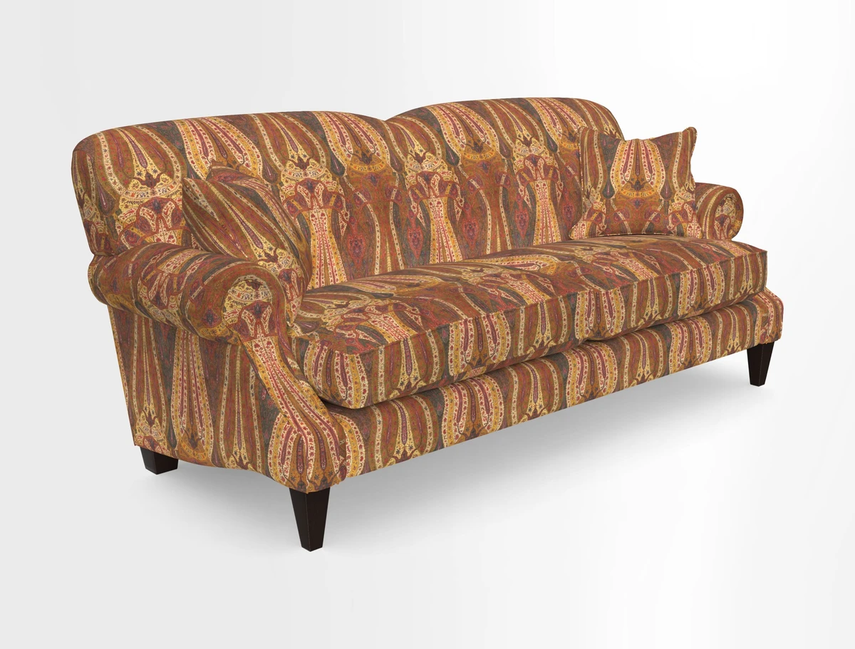Tangmere 3 Seater Sofa in Floral Linen L'Oiseaux Tapestry 