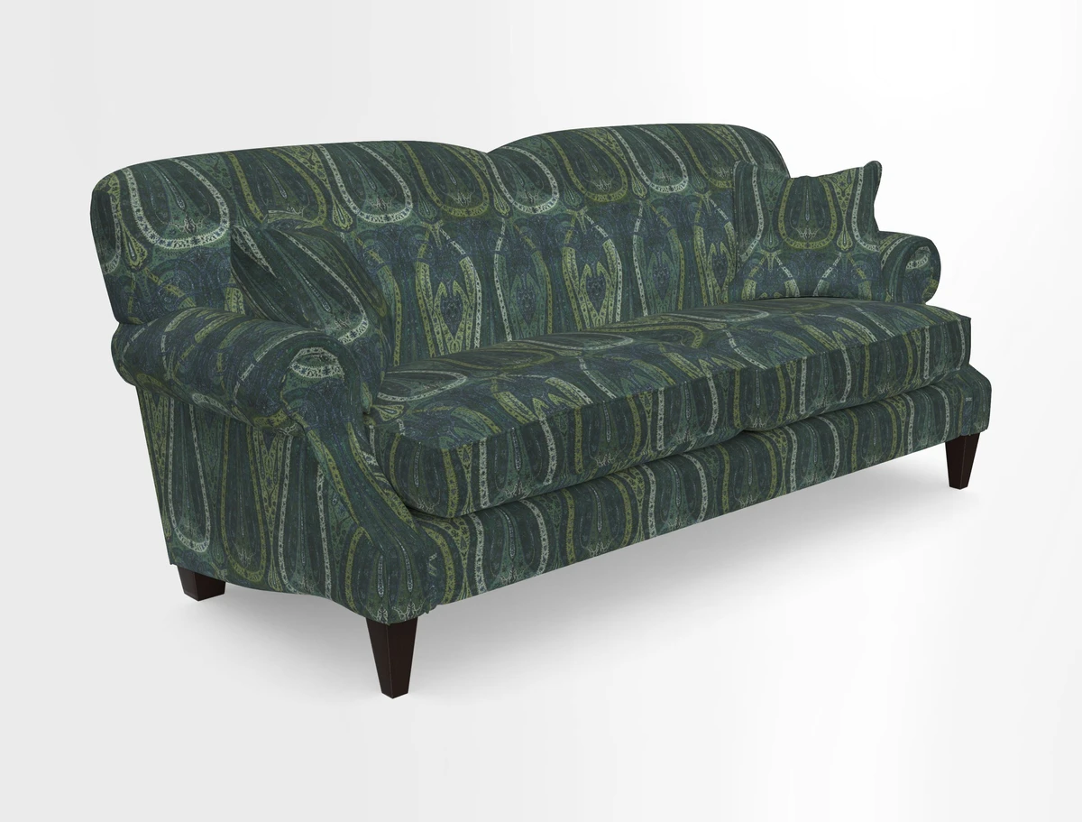 Tangmere 3 Seater Sofa in Floral Linen L'Oiseaux Tapestry 