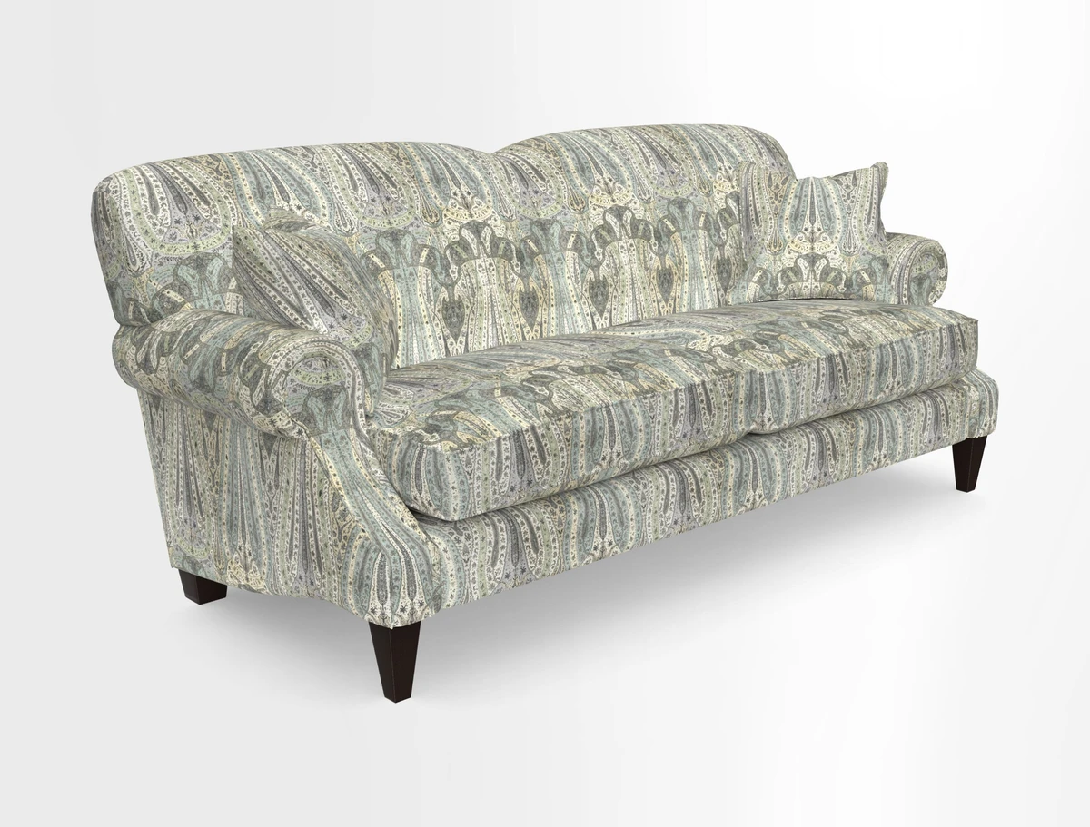 Tangmere 3 Seater Sofa in Floral Linen L'Oiseaux Tapestry 