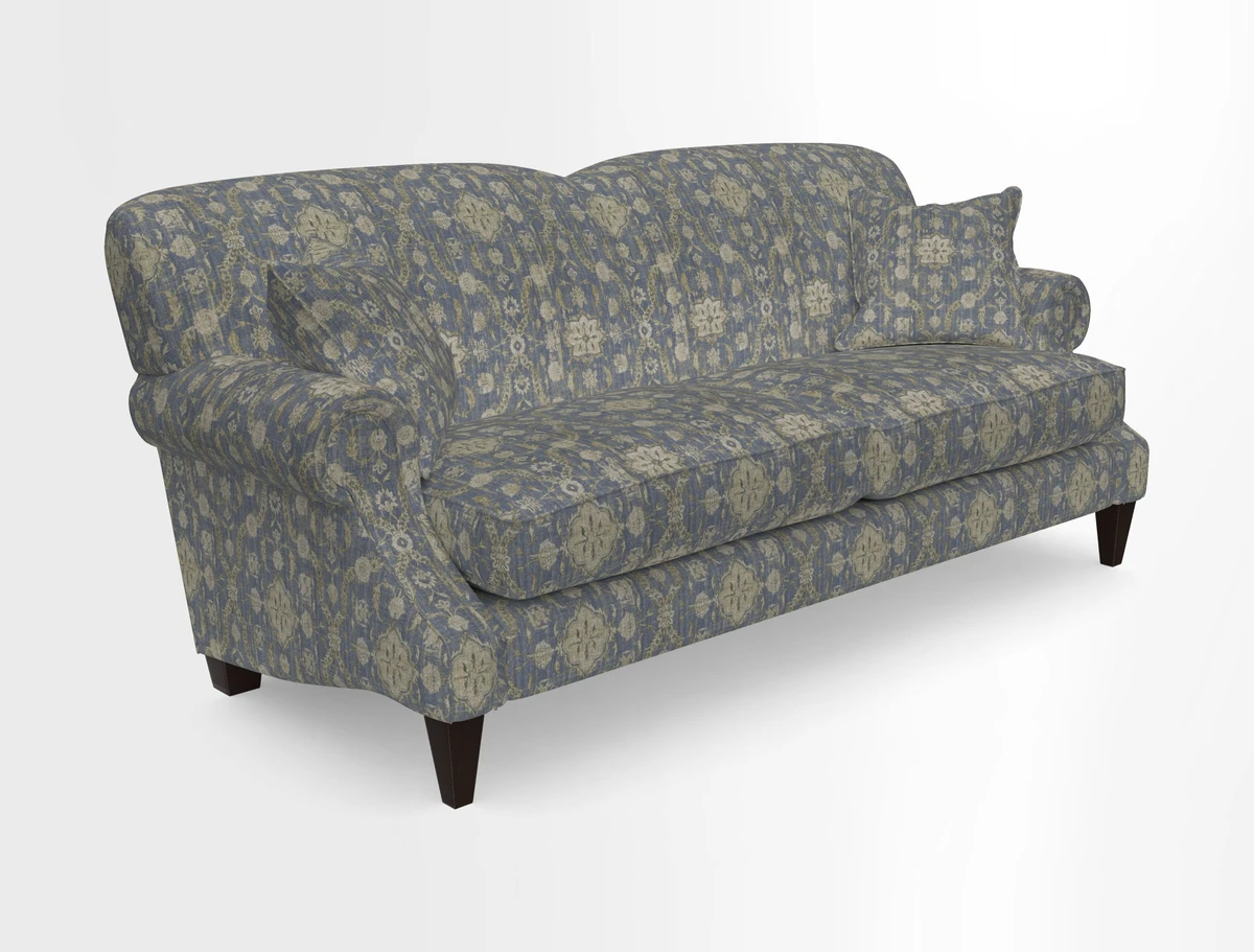 Tangmere 3 Seater Sofa in Floral Linen L'Oiseaux Tapestry 