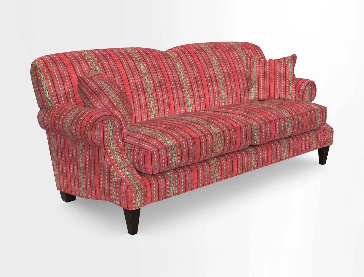 Tangmere 3 Seater Sofa in Floral Linen L'Oiseaux Tapestry 