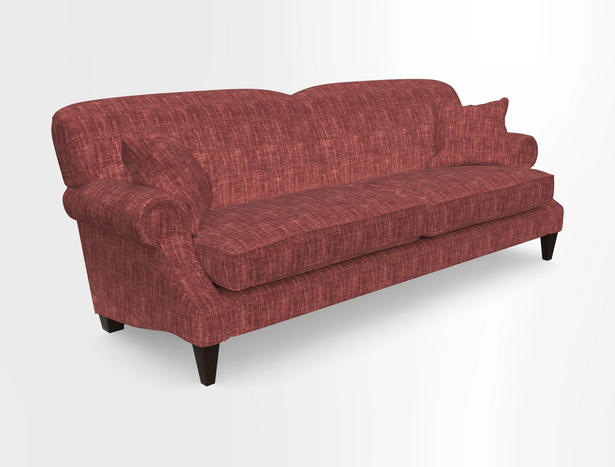Tangmere 4 Seater Sofa in Floral Linen L'Oiseaux Tapestry 