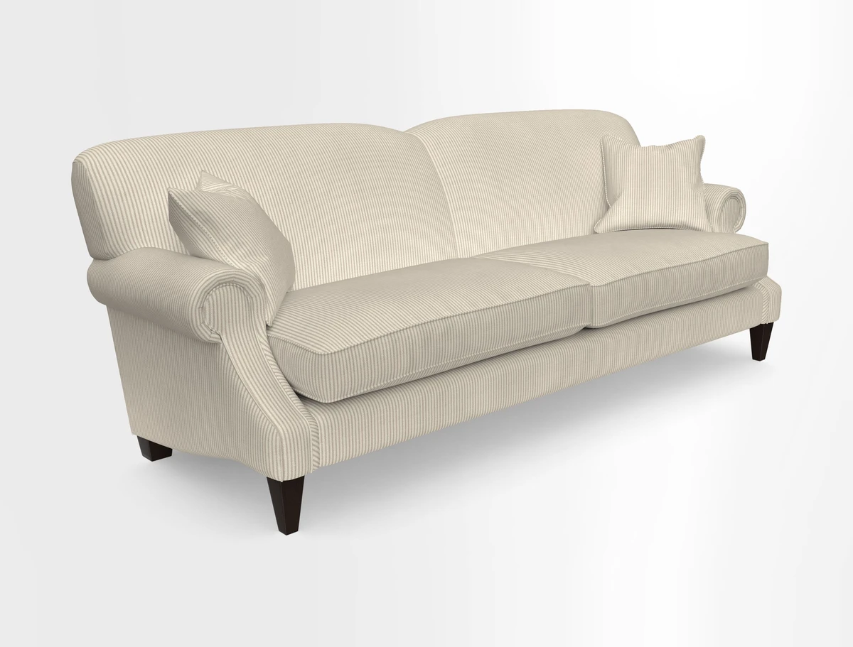 Tangmere 4 Seater Sofa in Floral Linen L'Oiseaux Tapestry 