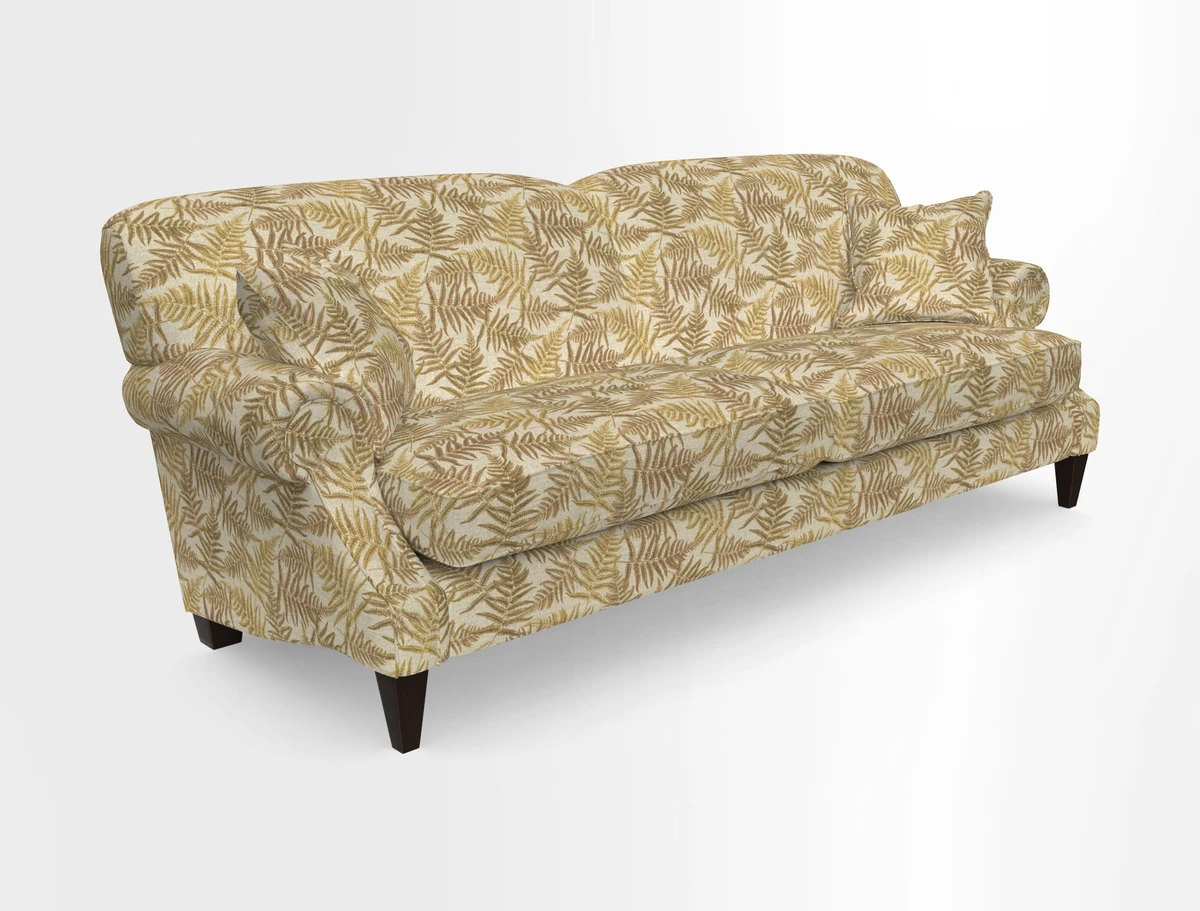 Tangmere 4 Seater Sofa in Floral Linen L'Oiseaux Tapestry 