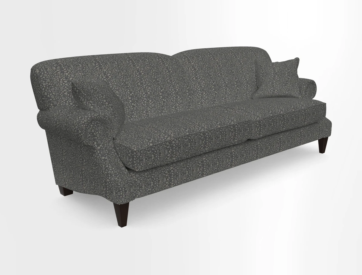 Tangmere 4 Seater Sofa in Floral Linen L'Oiseaux Tapestry 