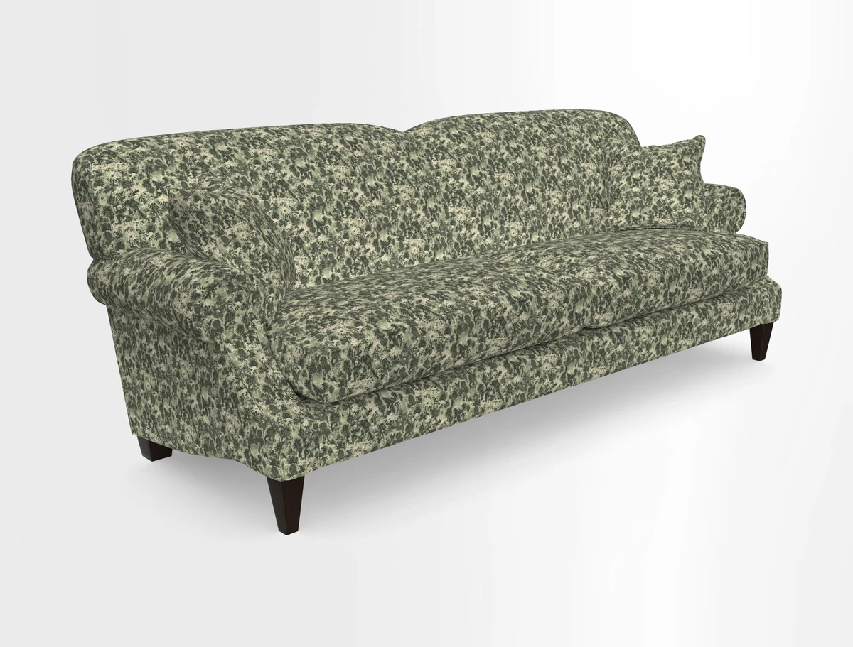 Tangmere 4 Seater Sofa in Floral Linen L'Oiseaux Tapestry 