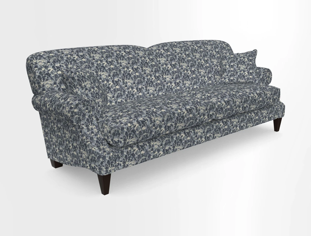 Tangmere 4 Seater Sofa in Floral Linen L'Oiseaux Tapestry 