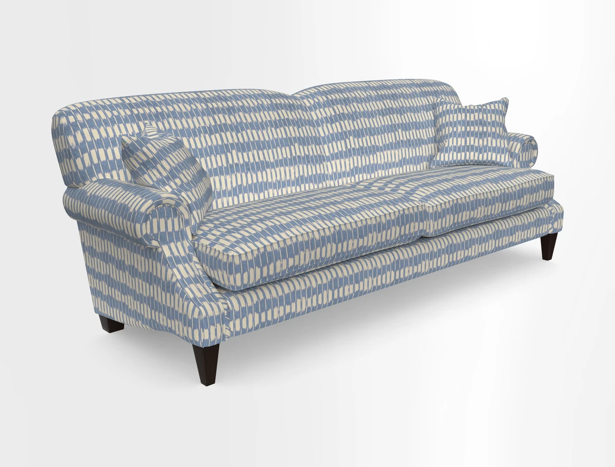 Tangmere 4 Seater Sofa in Floral Linen L'Oiseaux Tapestry 