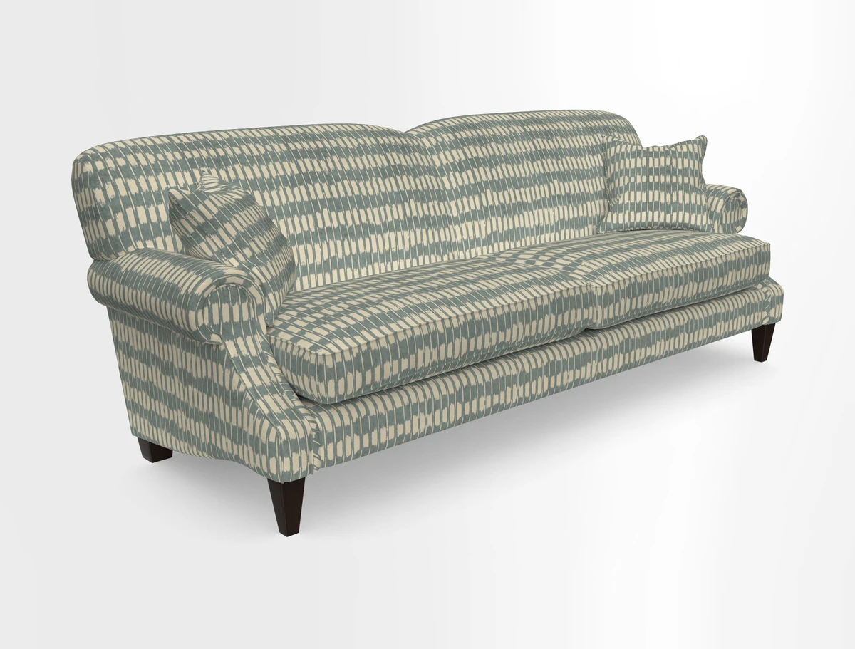Tangmere 4 Seater Sofa in Floral Linen L'Oiseaux Tapestry 