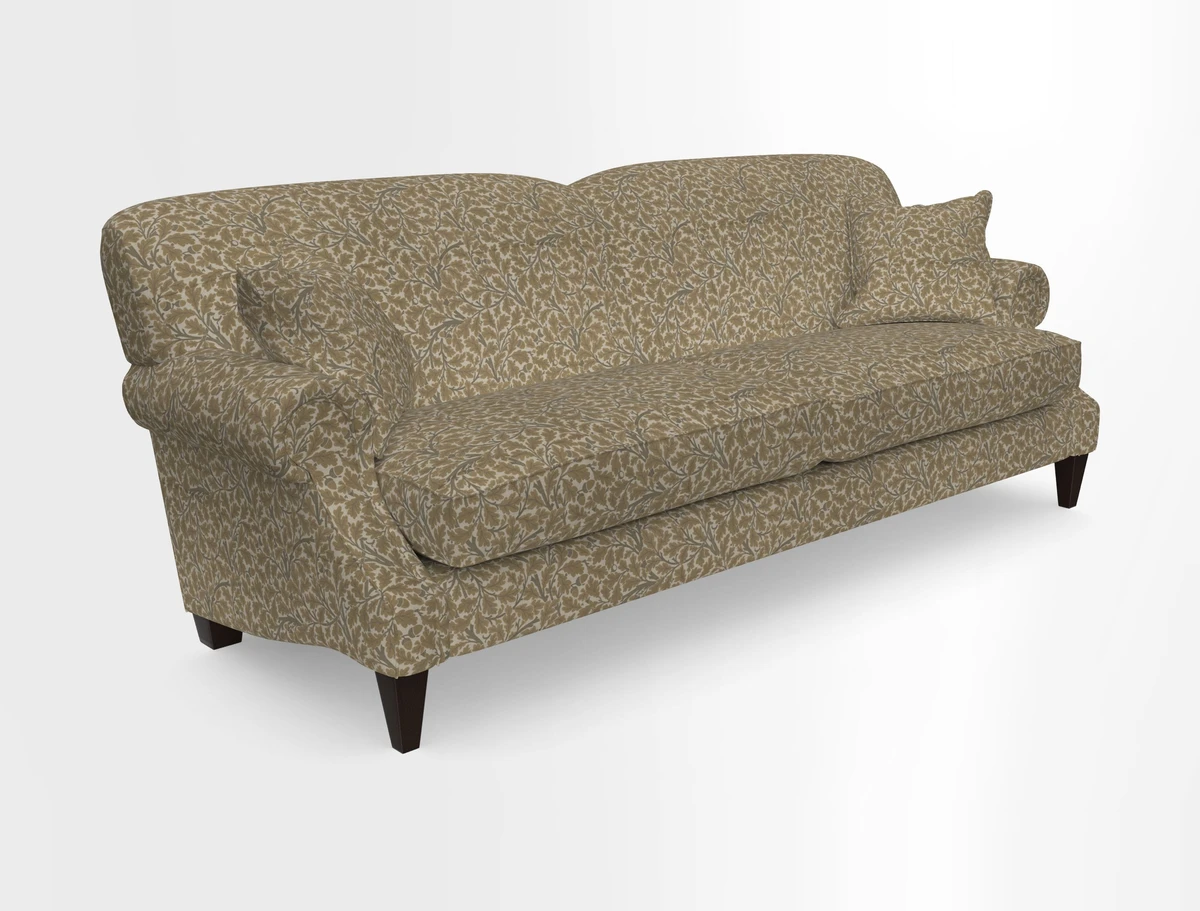 Tangmere 4 Seater Sofa in Floral Linen L'Oiseaux Tapestry 