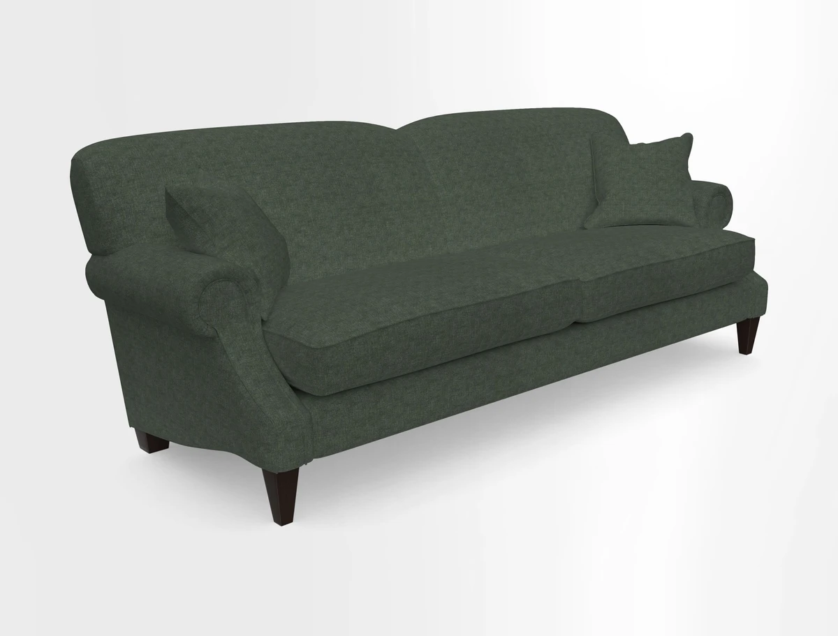 Tangmere 4 Seater Sofa in Floral Linen L'Oiseaux Tapestry 